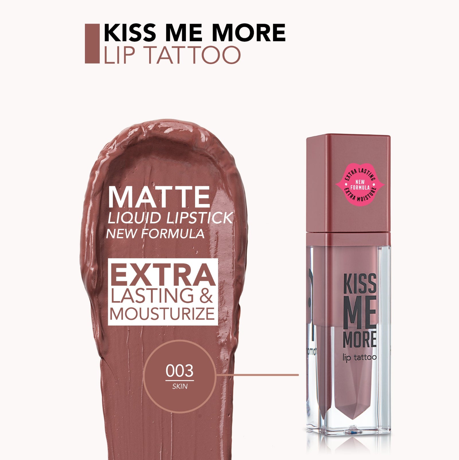 FLORMAR LIP TATTO KISS ME MORE