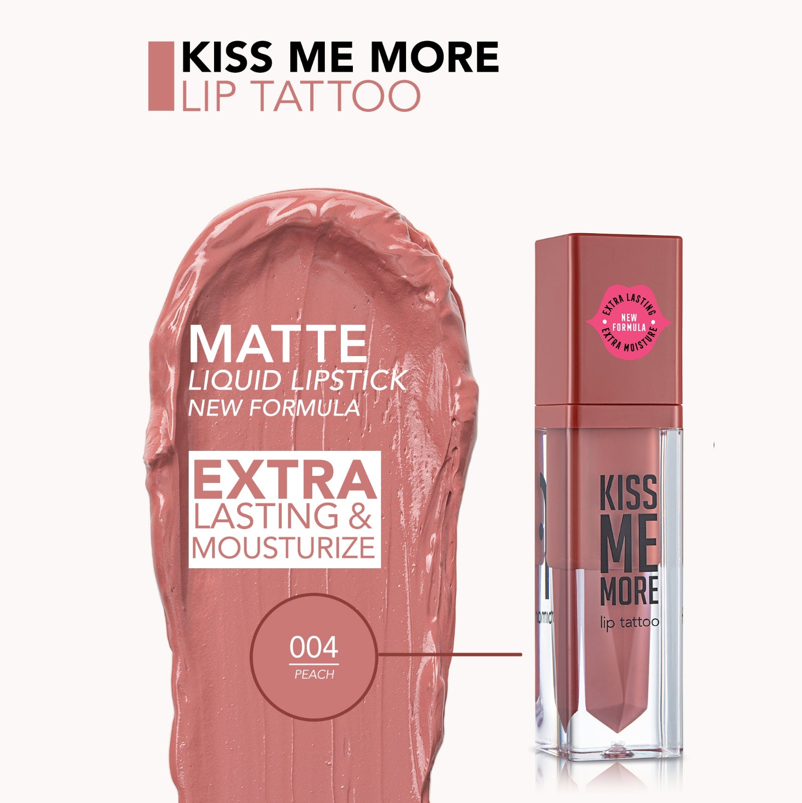 FLORMAR LIP TATTO KISS ME MORE