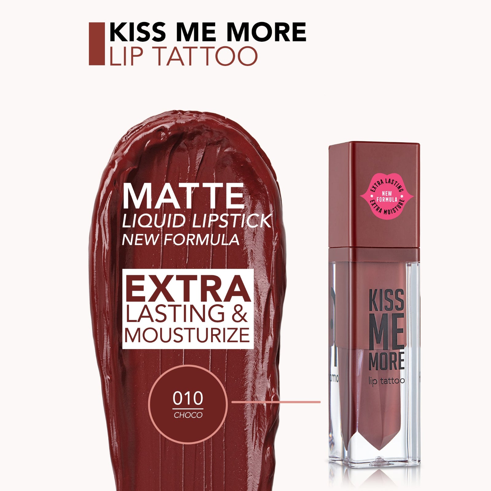 FLORMAR LIP TATTO KISS ME MORE