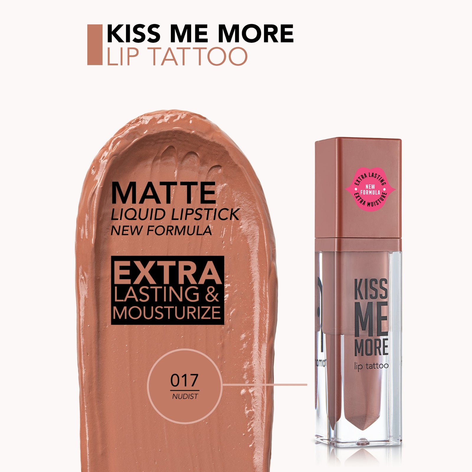 FLORMAR LIP TATTO KISS ME MORE