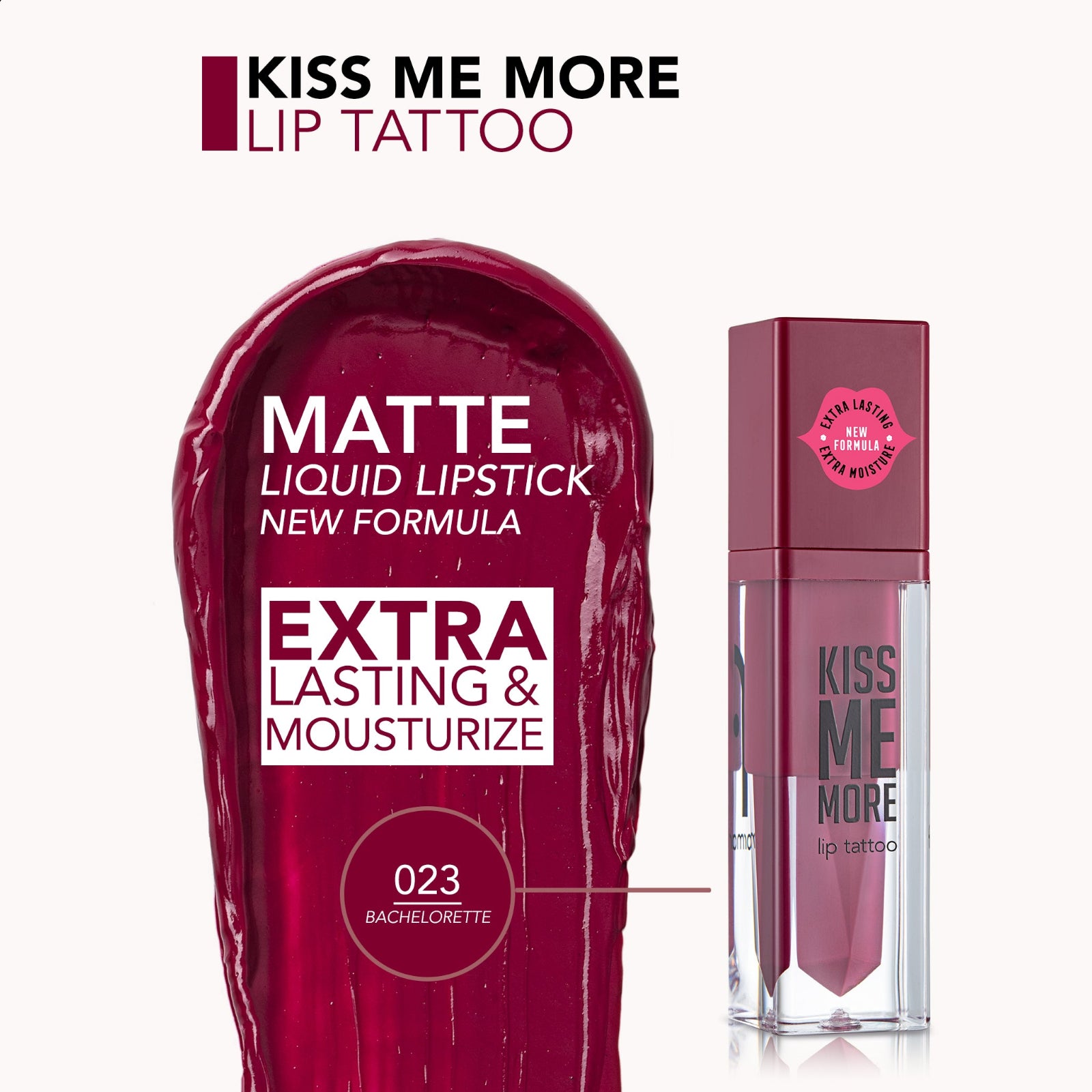 FLORMAR LIP TATTO KISS ME MORE