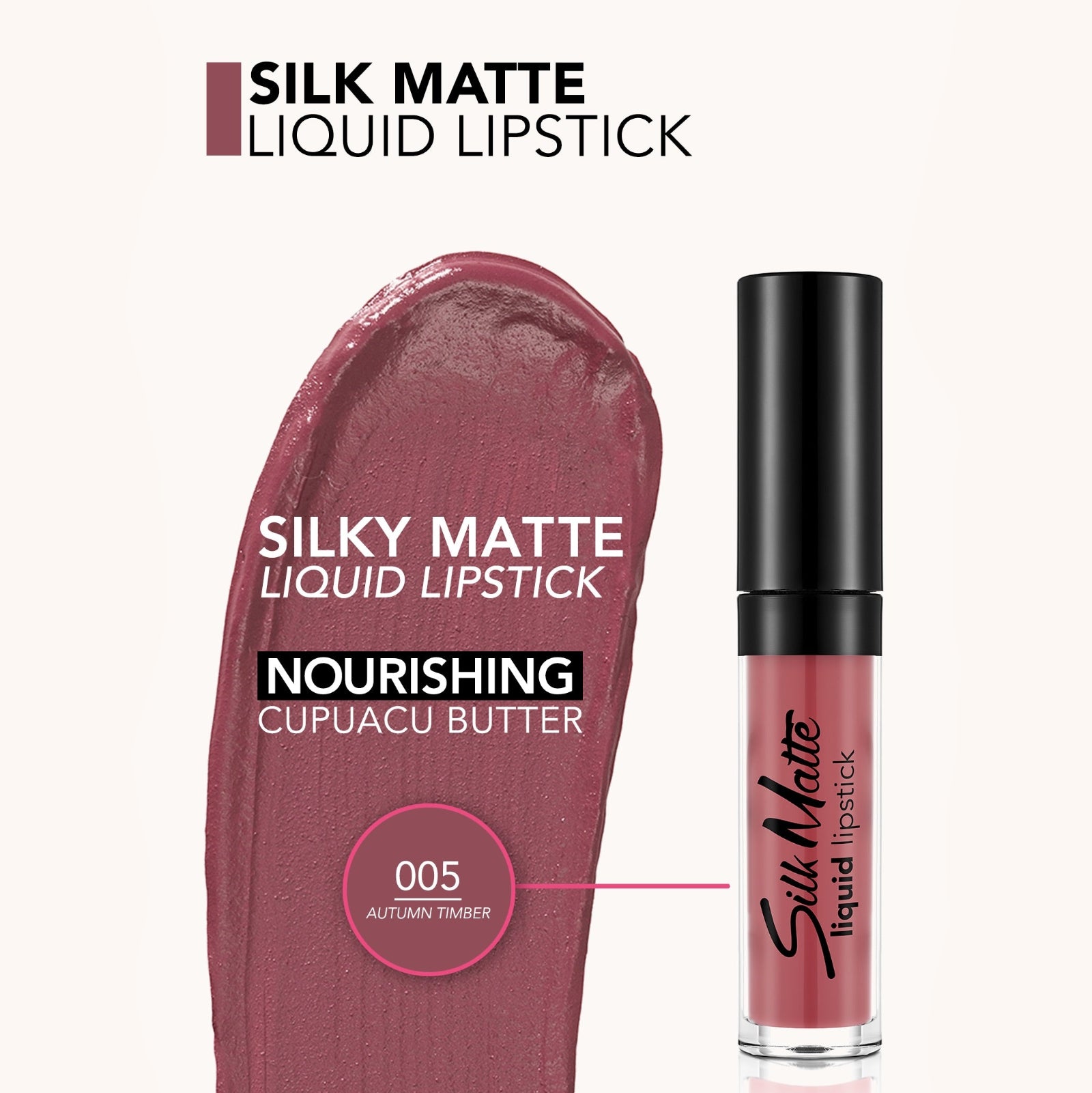 FLORMAR LIPSTICK SILK MATTE