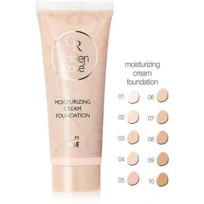 GOLDEN ROSE FOUNDATION MOISTURISING