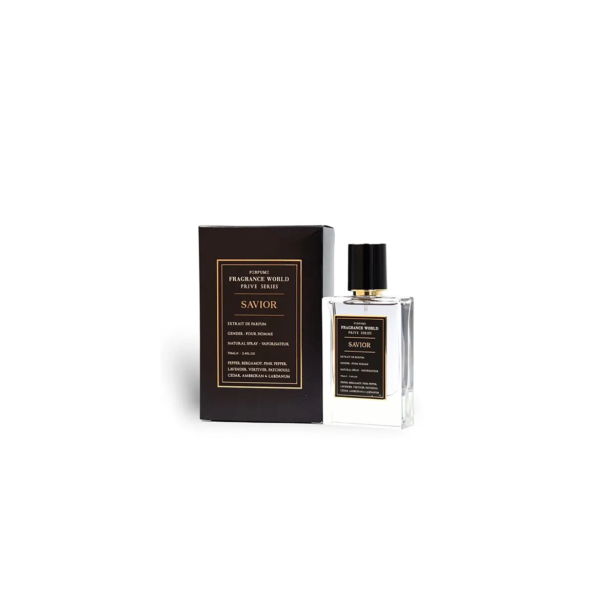 FRAGRANCE WORLD PRIVE SAVIOR EDP 70ML