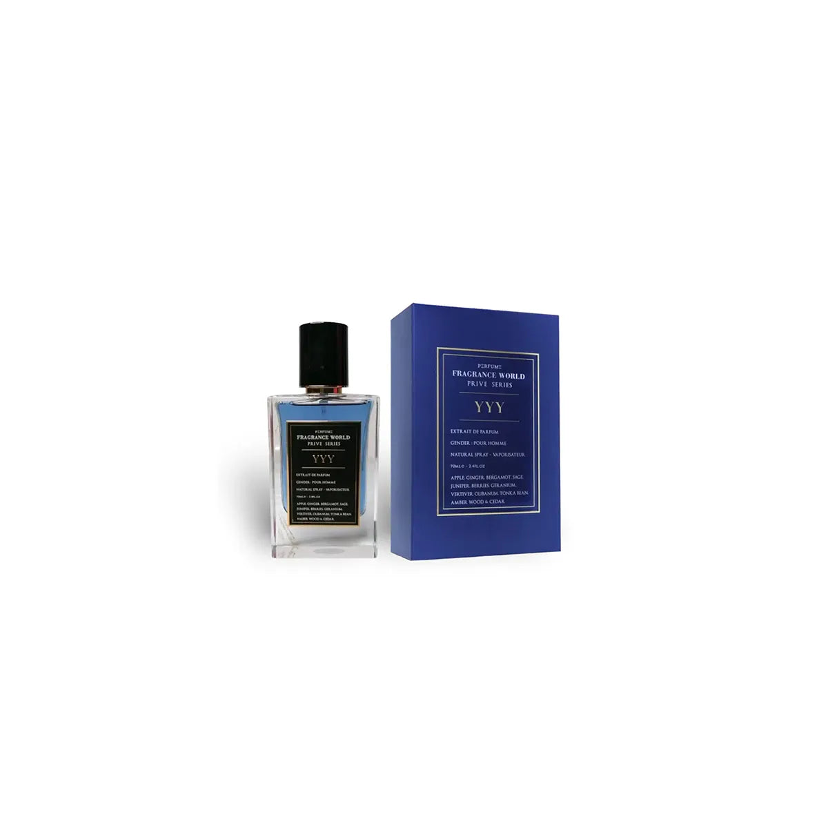 FRAGRANCE WORLD PRIVE YYY EDP 70ML