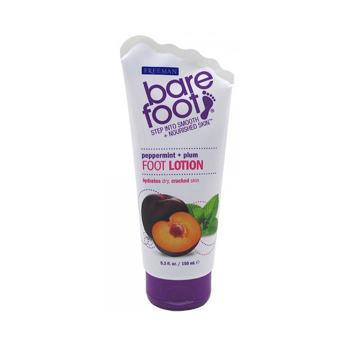 FREEMAN BARE FOOT LOTION 150ML PEPPERMINT & PLUM