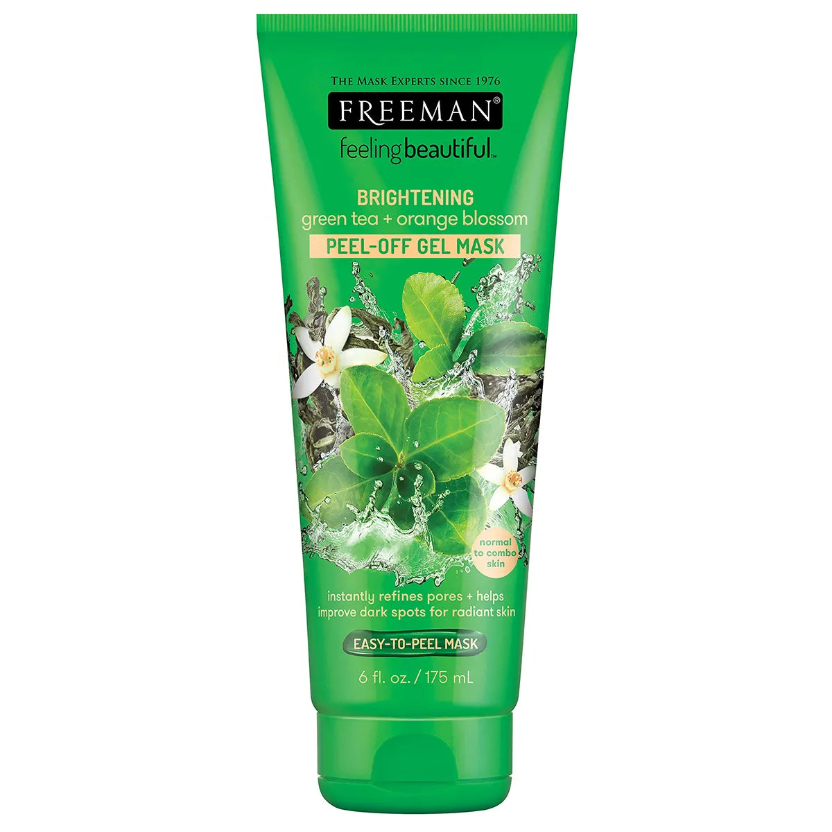 FREEMAN GREEN TEA & ORANGE BLOSSOM PEEL OFF GEL MASK 175ML