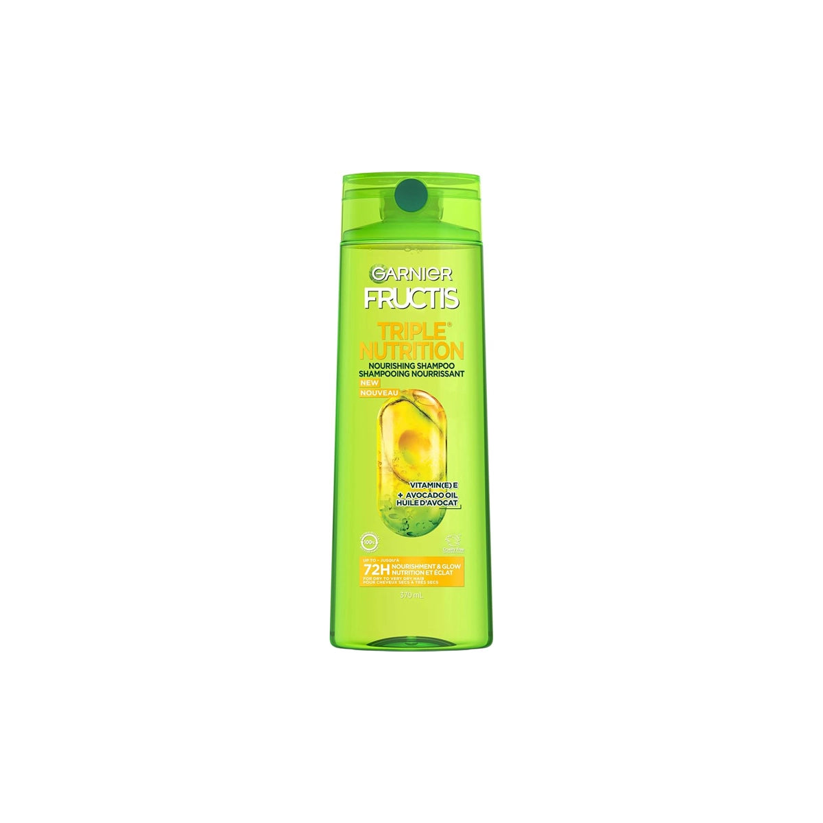 FRUCTIS USA SHAMPOO 370ML TRIPLE NUTRITION