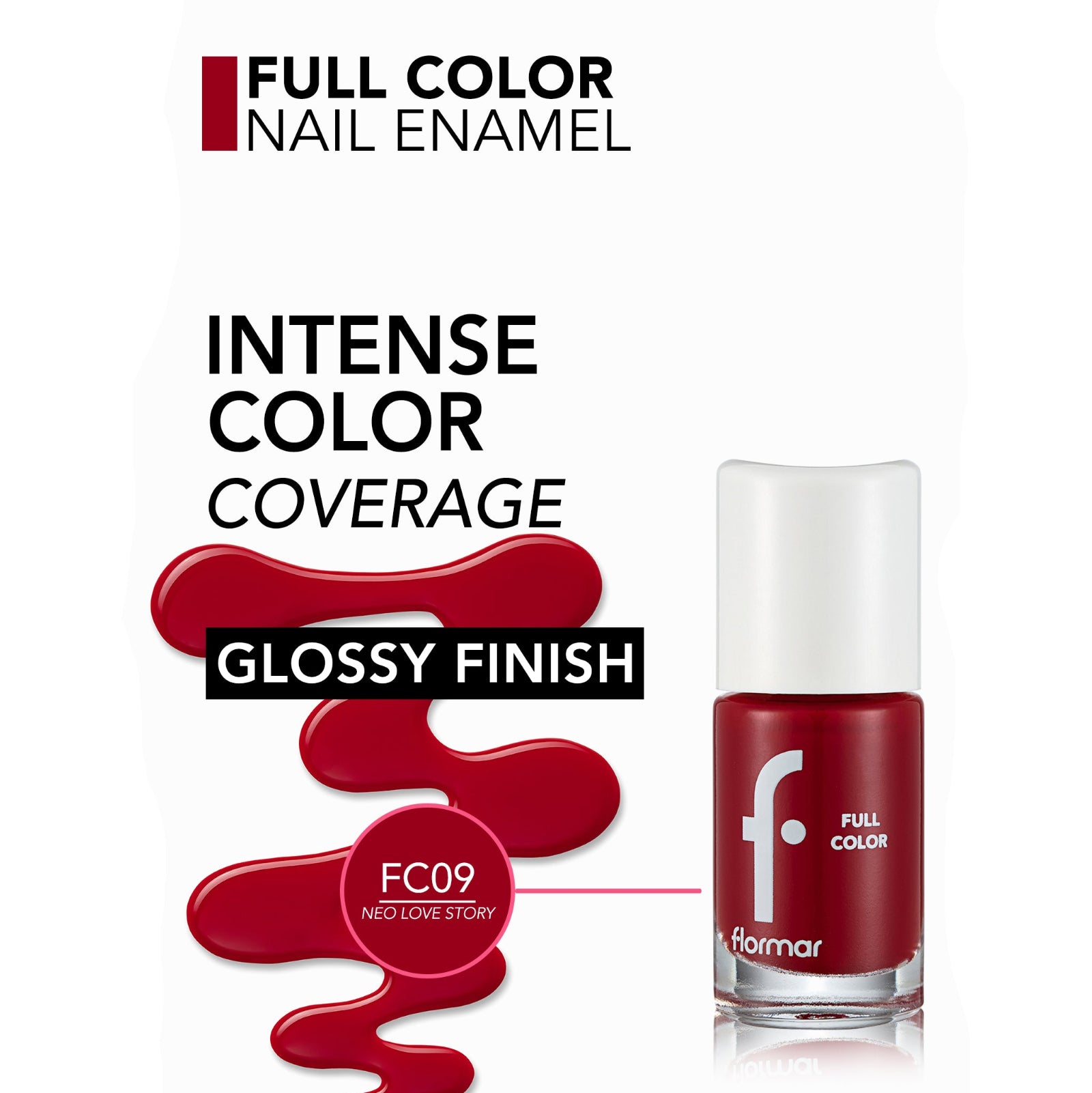 FLORMAR Nail Enamel Full Color