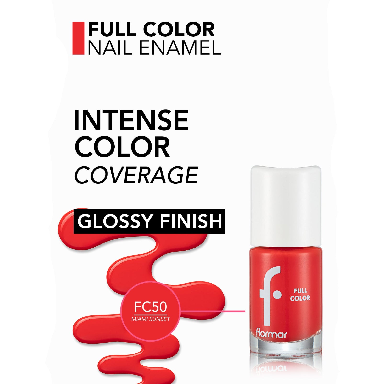 FLORMAR Nail Enamel Full Color