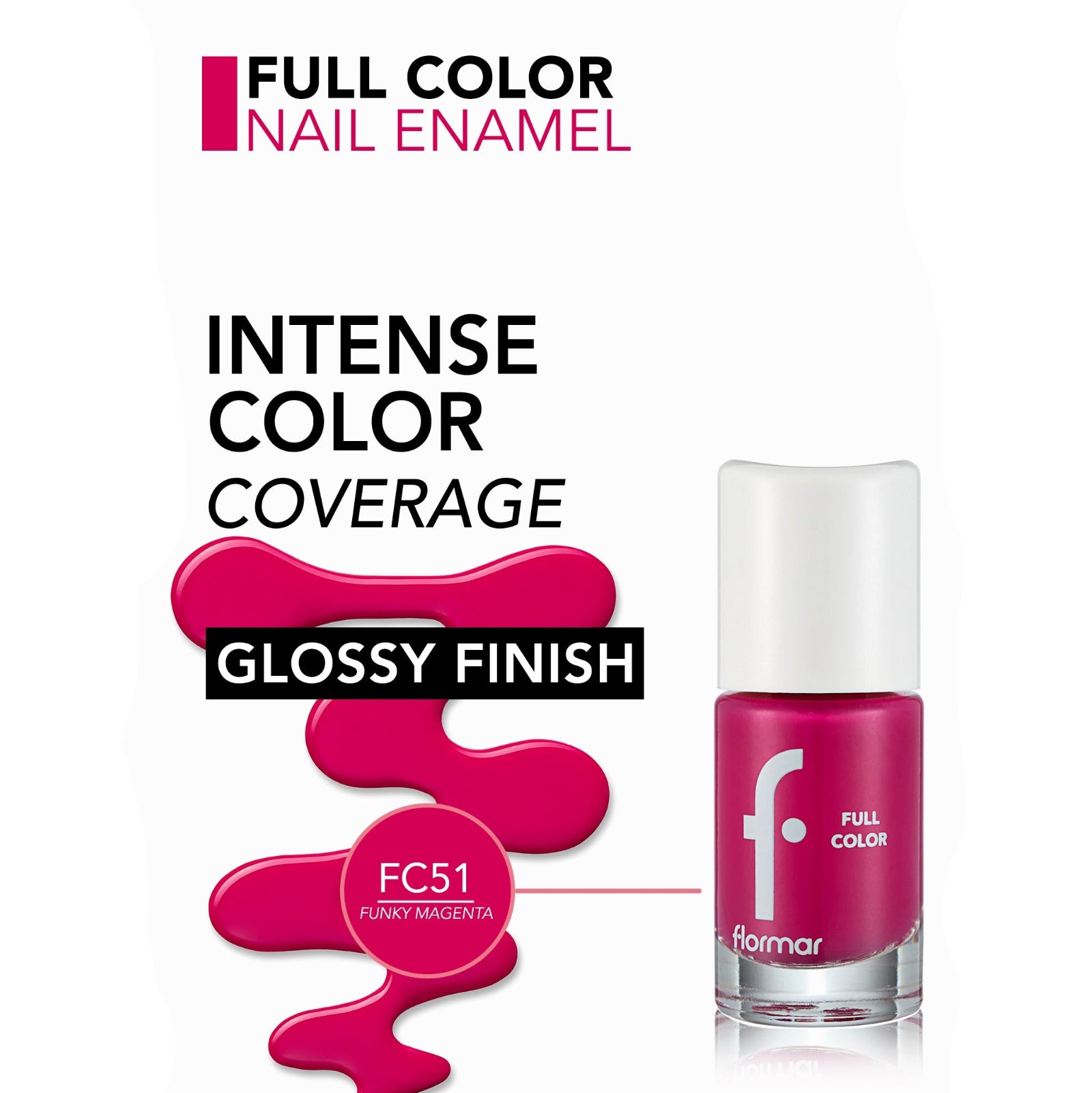 FLORMAR Nail Enamel Full Color