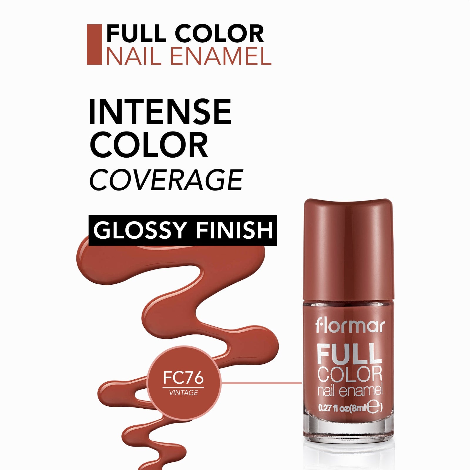 FLORMAR Nail Enamel Full Color