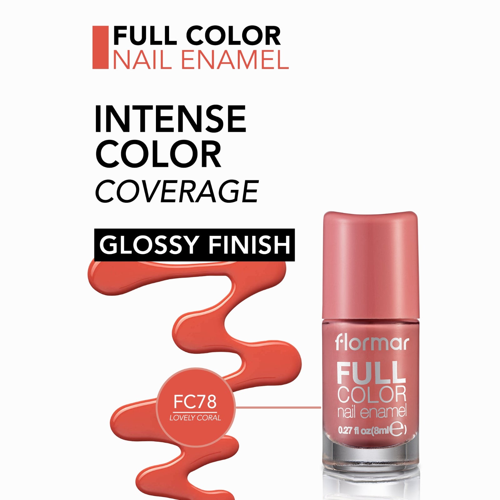 FLORMAR Nail Enamel Full Color