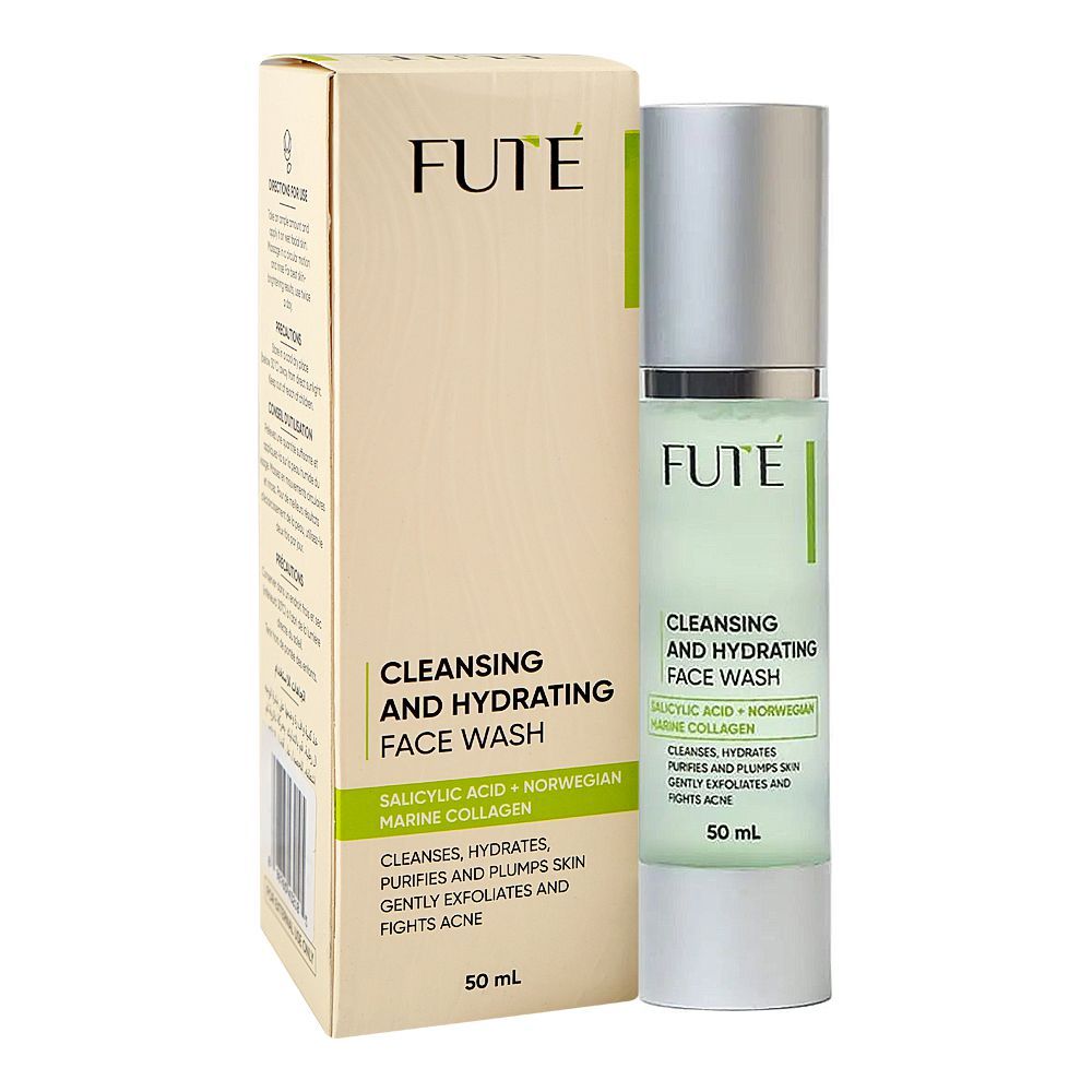 FUTE CLEANSING AND HYDRATING FACE WASH MARINE COLLAGEN 50ML