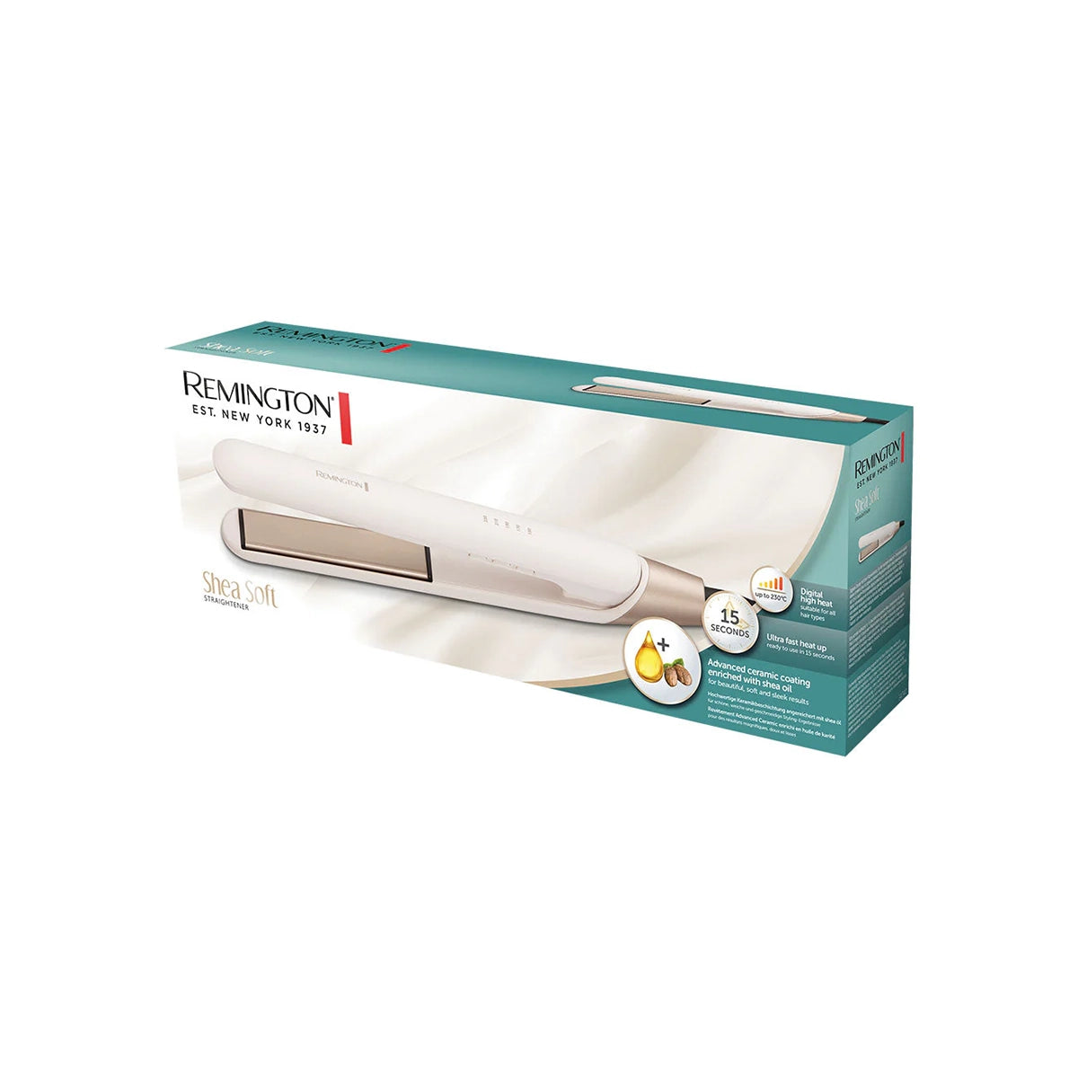 REMINGTON HAIR STRAIGHTNER S4740 SHEA SOFT