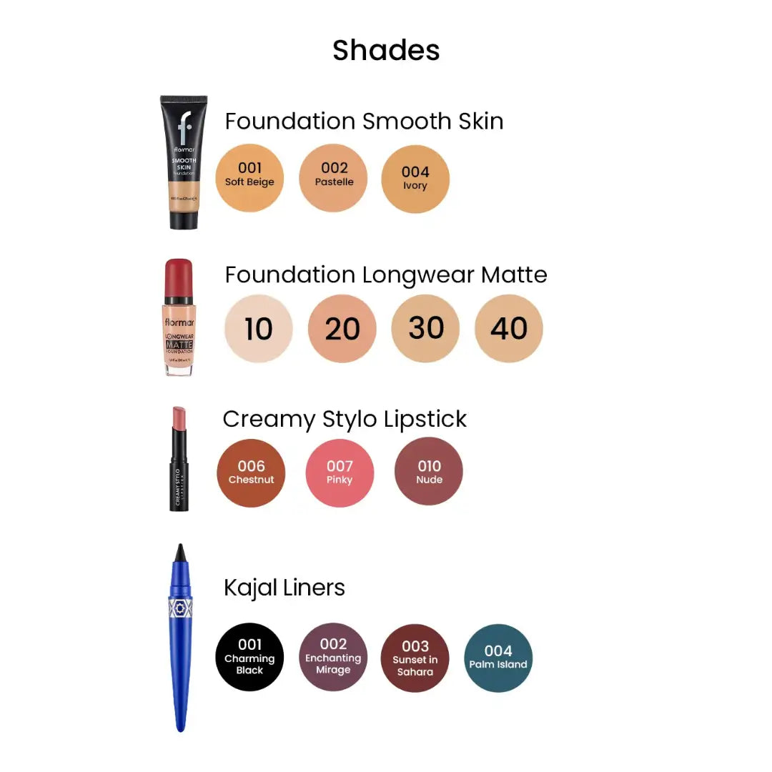 FLORMAR BEAUTY BUNDLE 5 IN 1