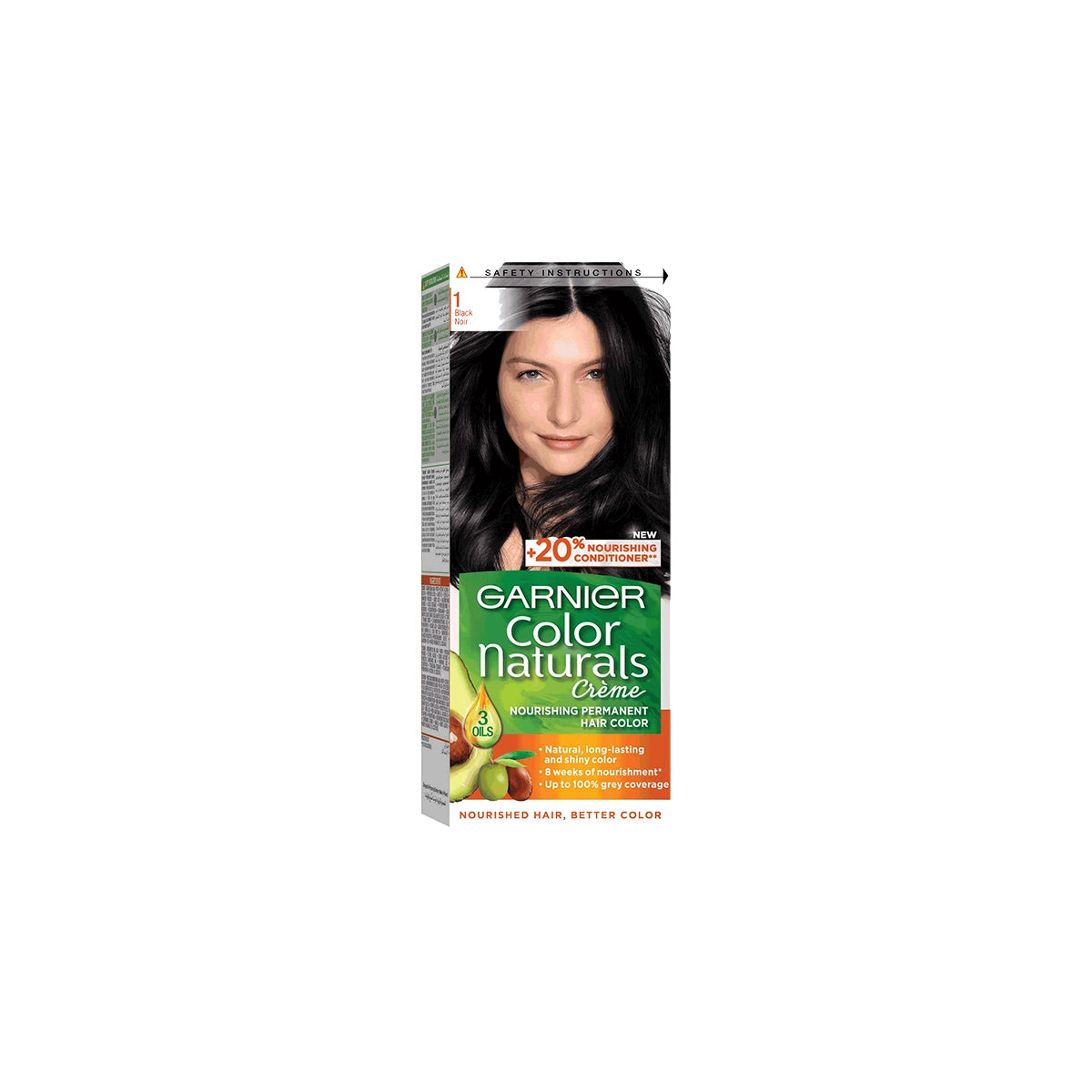 GARNIER BLACK NATURALS COLOR 1.0