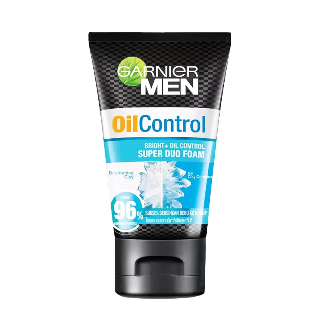 GARNIER INDO MEN TURBO LIGHT OIL CONTROL SUPER DUO FOAM 100M