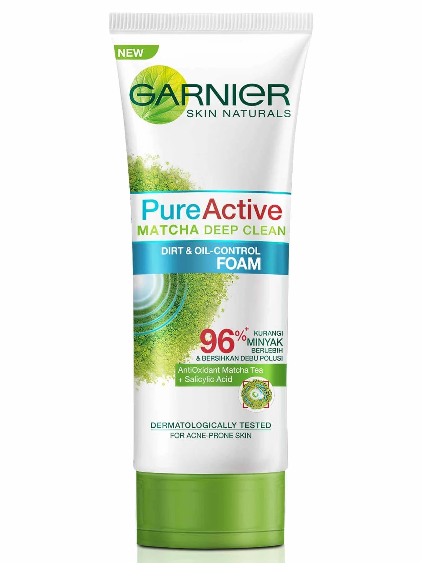 GARNIER INDO PURE ACTIVE MATCHA FOAM 100ML