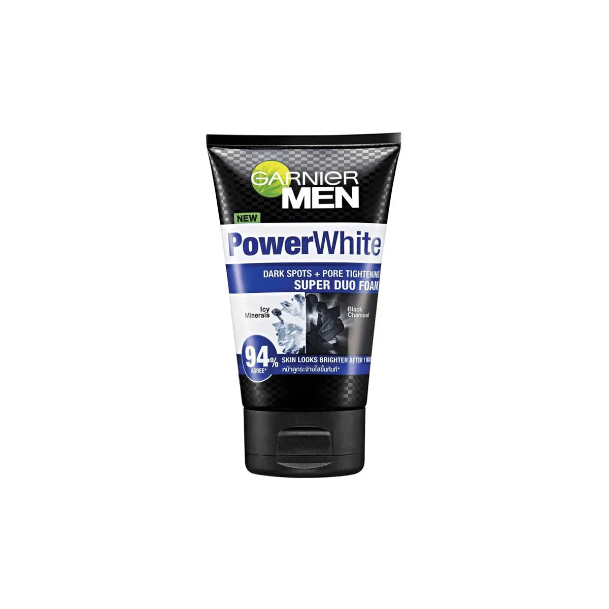 GARNIER MEN POWER WHITE SUPER DUO FOAM 100ML