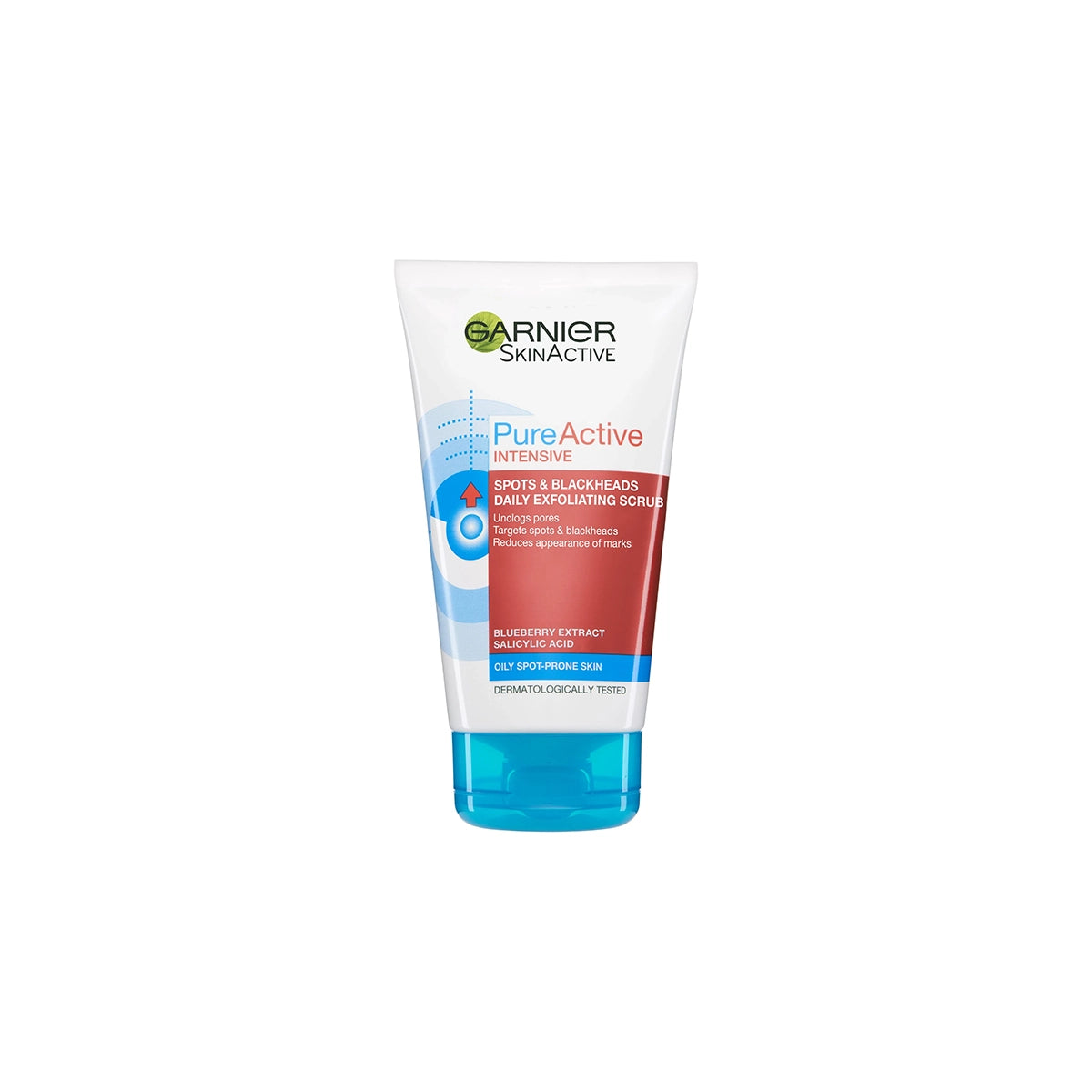 GARNIER PURE ACTIVE BLACKHEAD CLEARING SCRUB 150ML