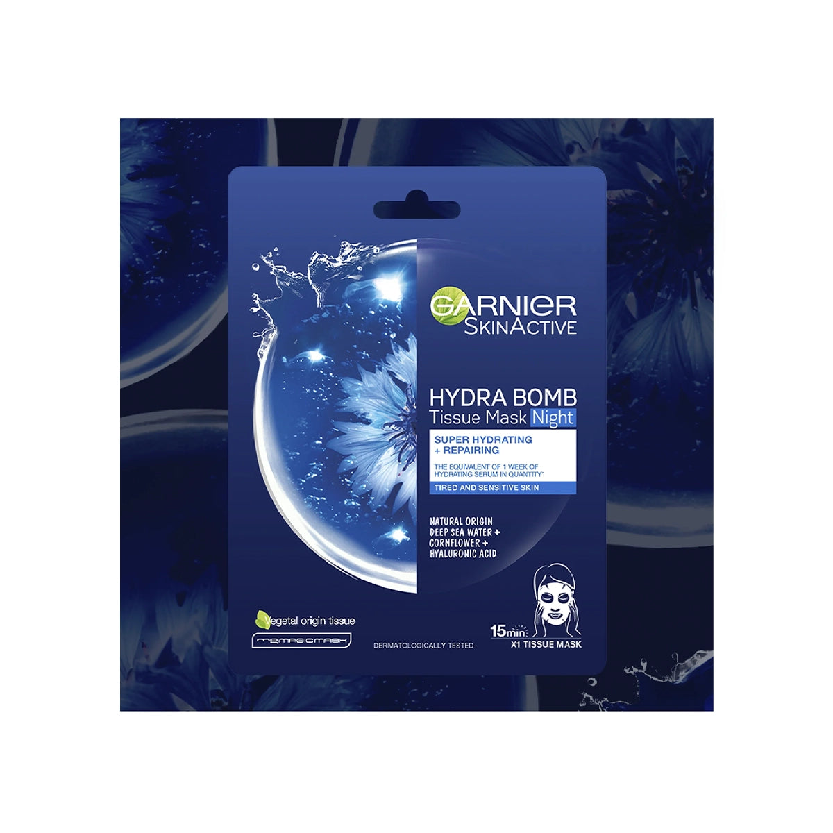 GARNIER HYDRA BOMB NIGHT TISSUE MASK