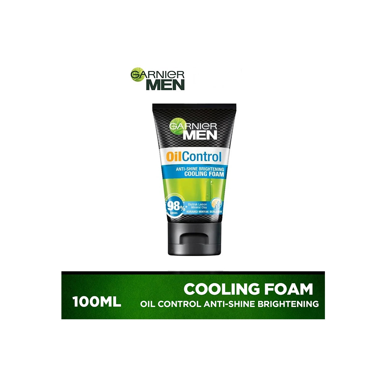 GARNIER INDO MEN TURBO LIGHT OIL CONTROL SUPER DUO FOAM 100M