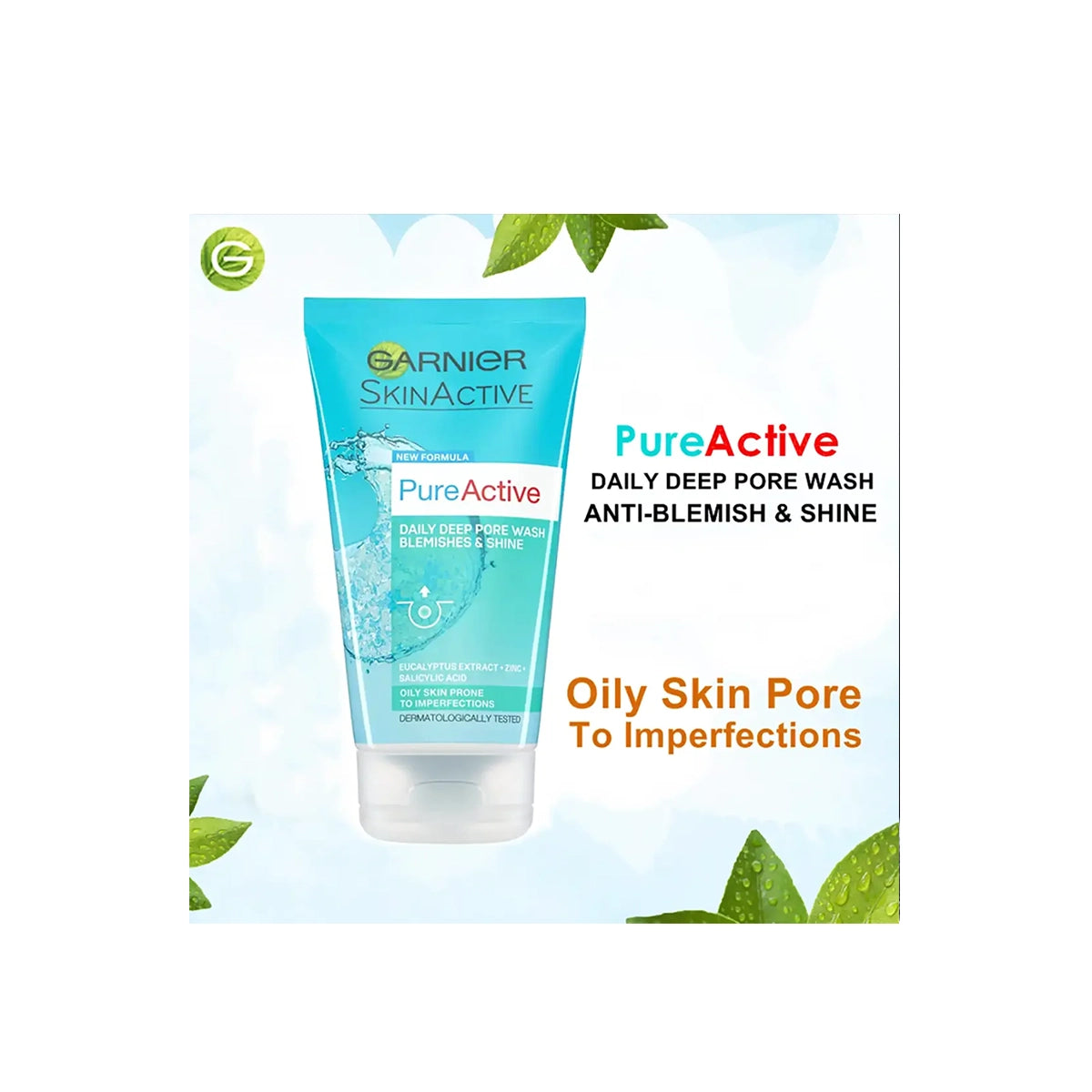GARNIER PURE ACTIVE SENSITIVE ANTI BLEMISH 150ML
