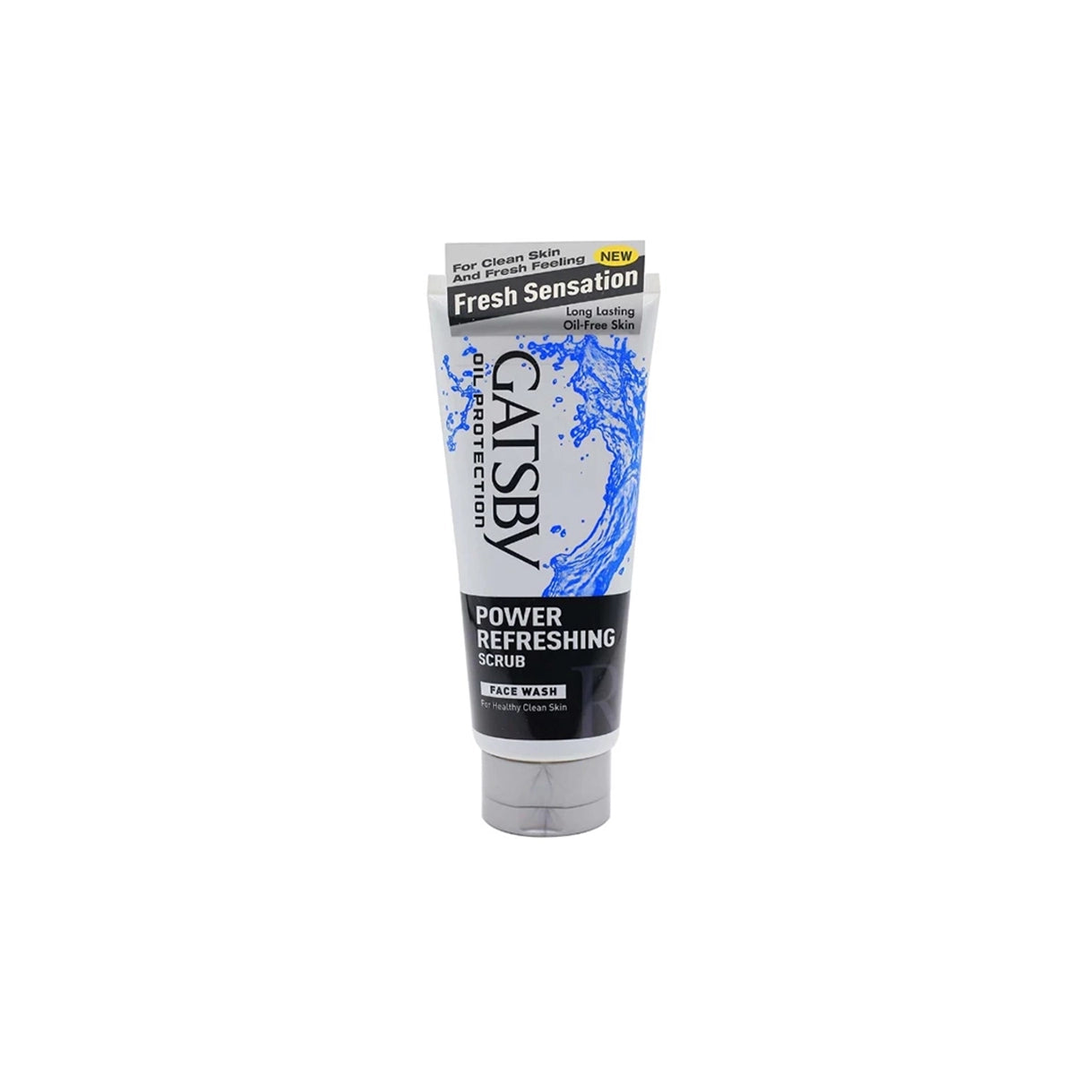 GATSBY FACE WASH 120GM POWER REFRESHING SCRUB