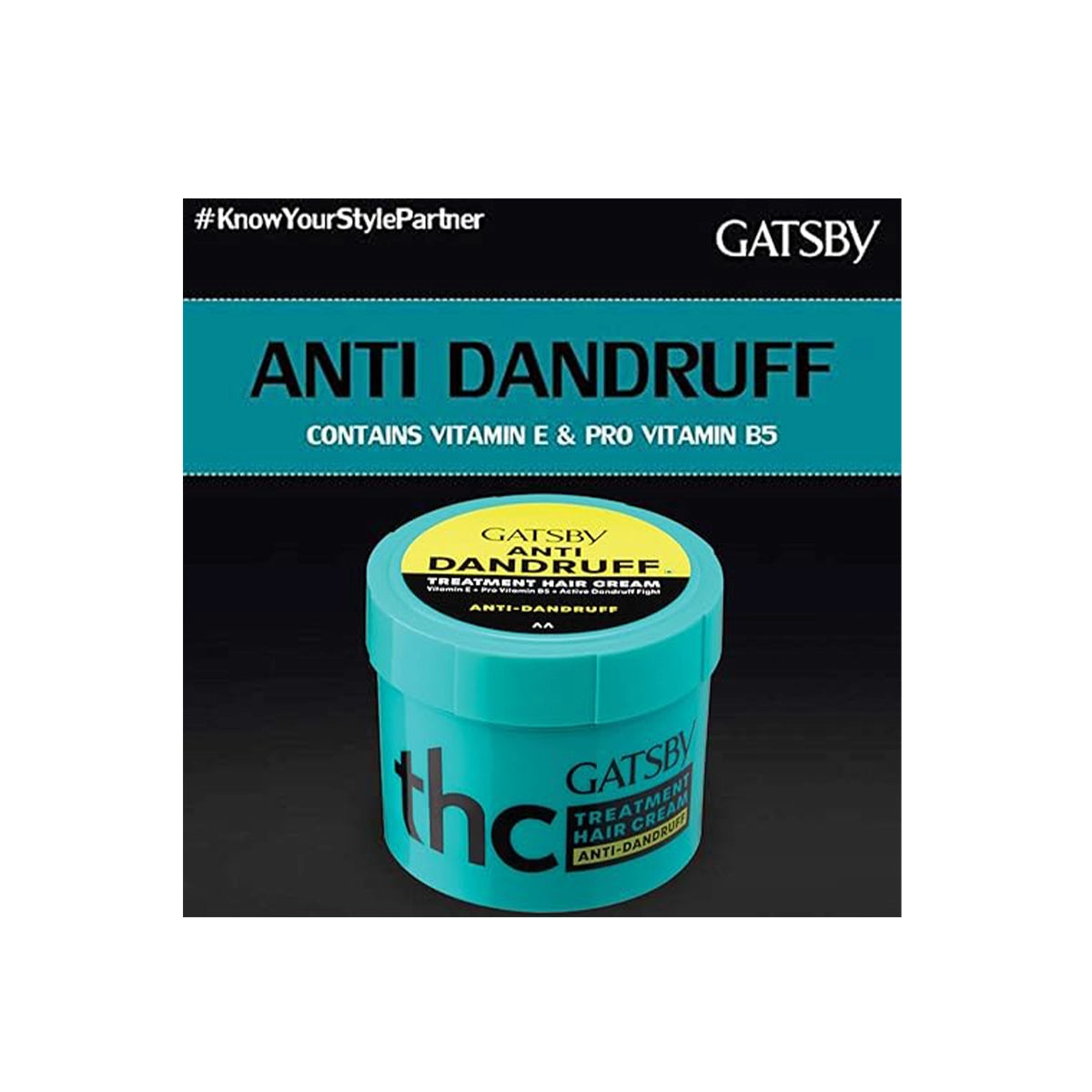 GATSBY HAIR CREAM 125GM TREATMENT ANTIDANDRUFF