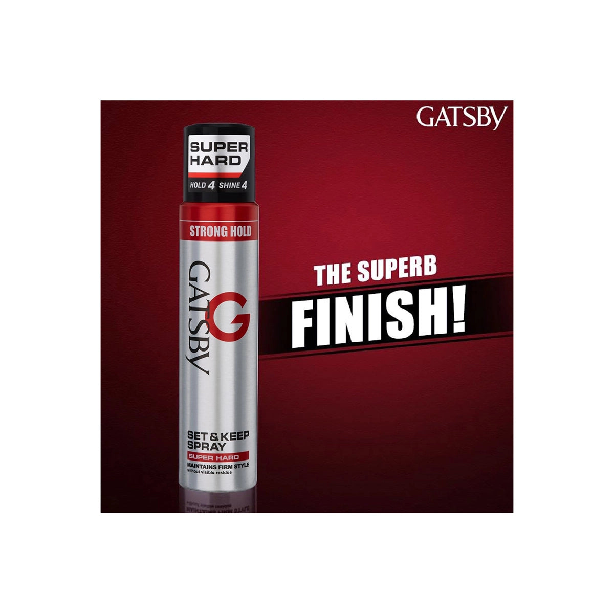 GATSBY HAIR SPRAY 250ML SET & KEEP SUPER HARD