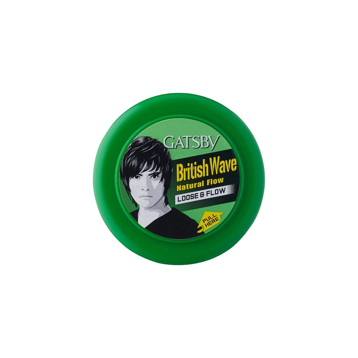 GATSBY HAIR WAX 75GM BRITISH WAVE LOOSE & FLOW
