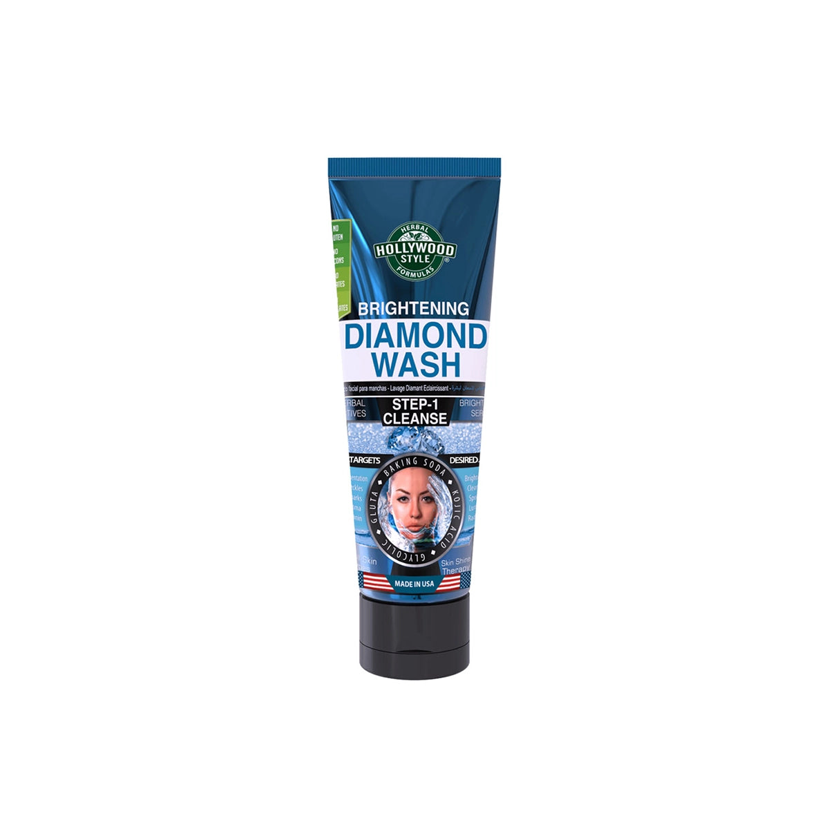 HOLLYWOOD 100ML DIAMOND GLUTA WASH