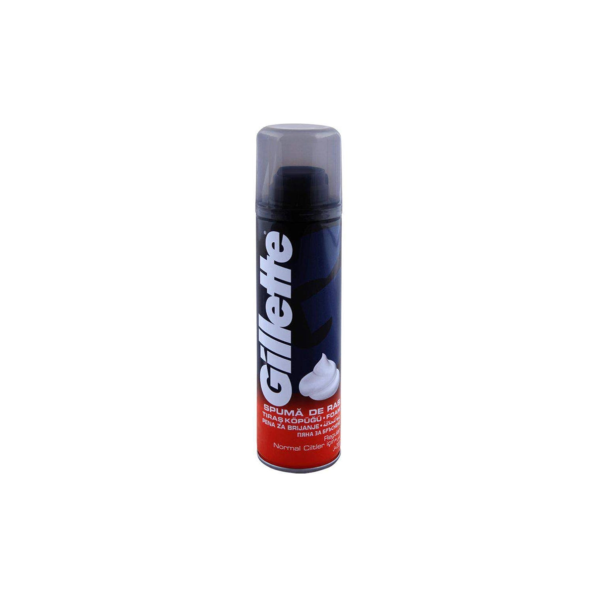 GILLETTE SHAVING FOAM 200ML REGULAR NORMAL