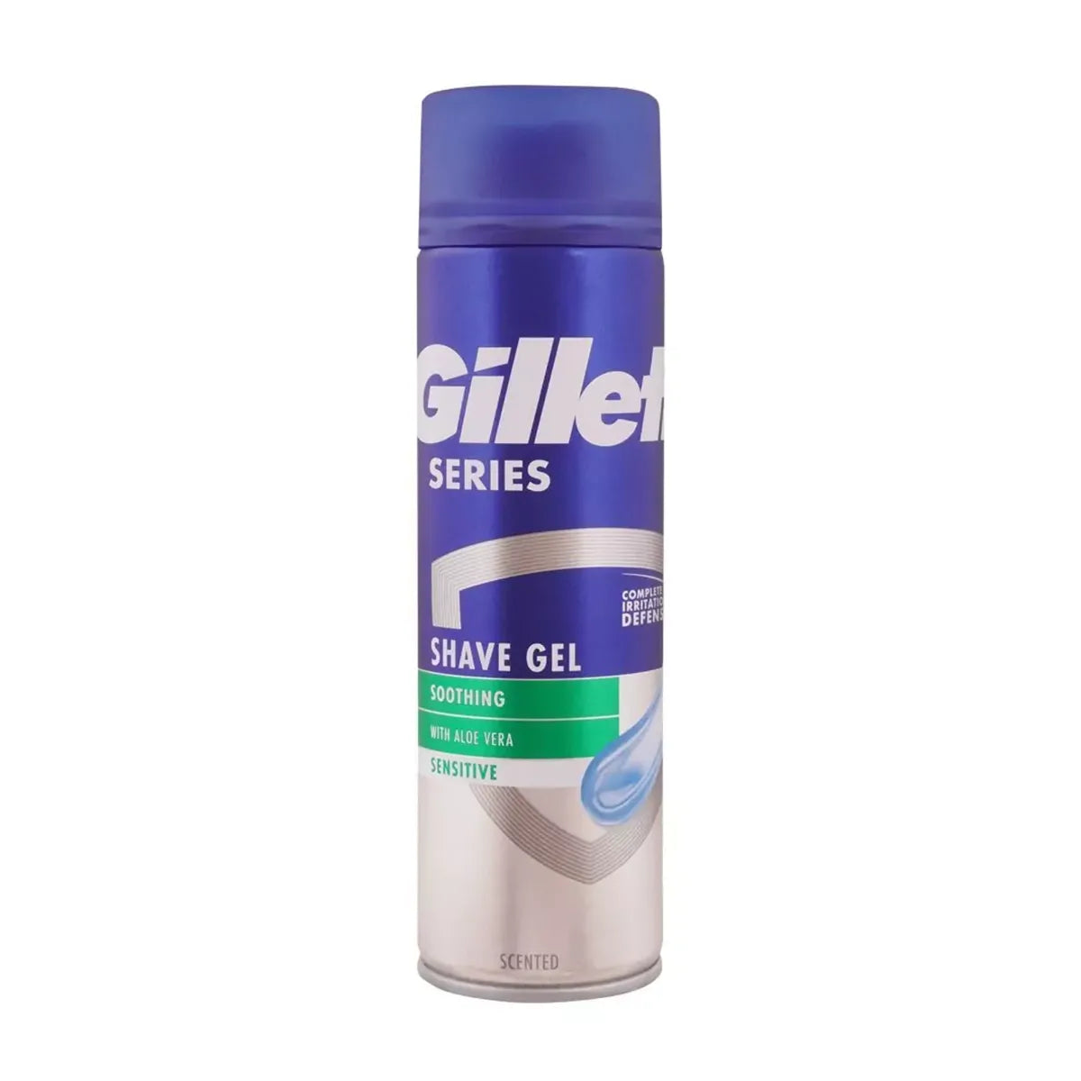 GILLETTE SHAVING GEL 200ML SENSITIVE SKIN SOOTHING ALOE VERA