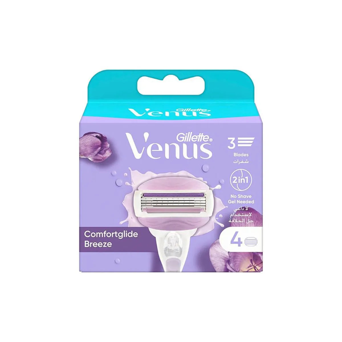 GILLETTE VENUS 3BLADES 4S COMFORTGLIDE BREEZE