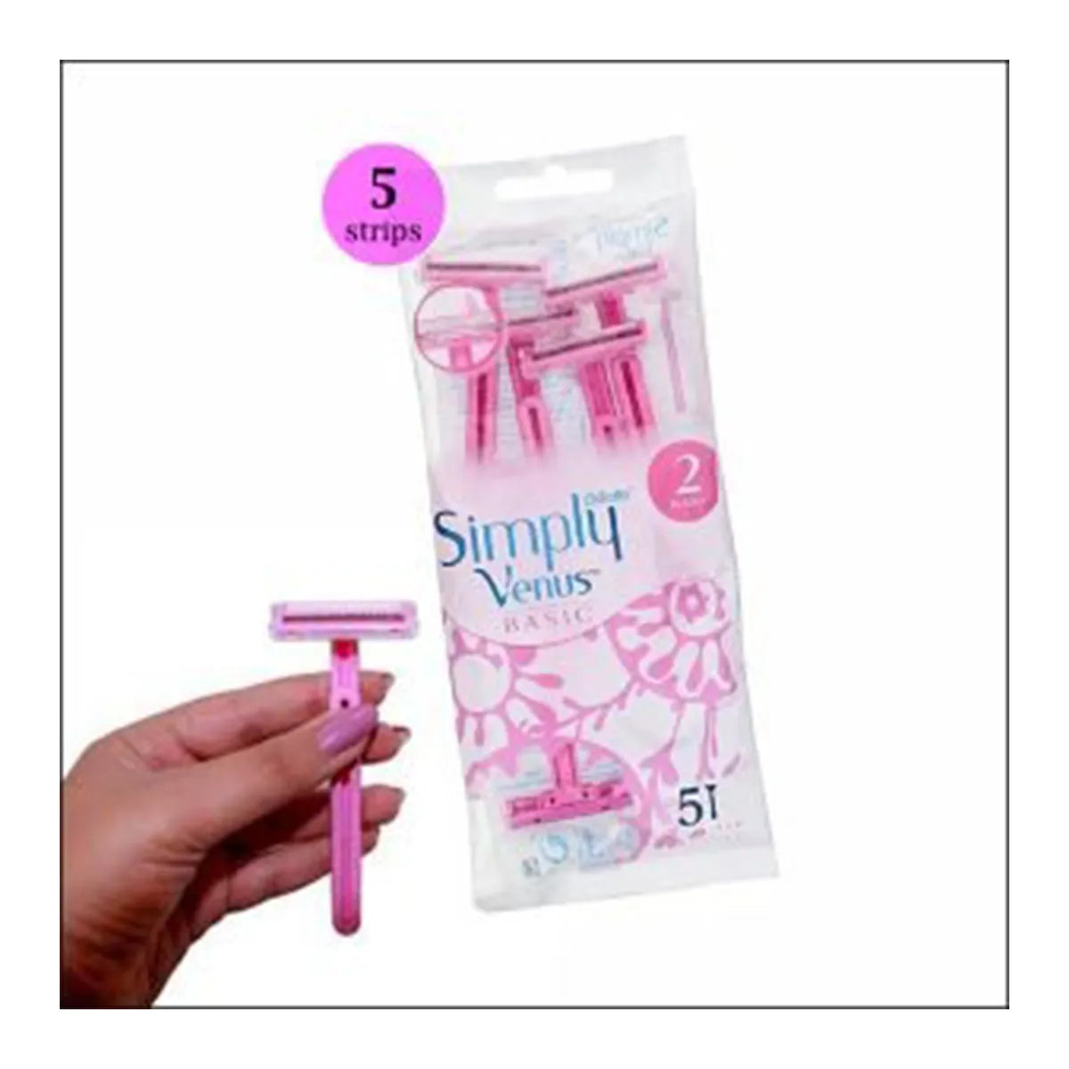 GILLETTE VENUS BASIC 5PCS