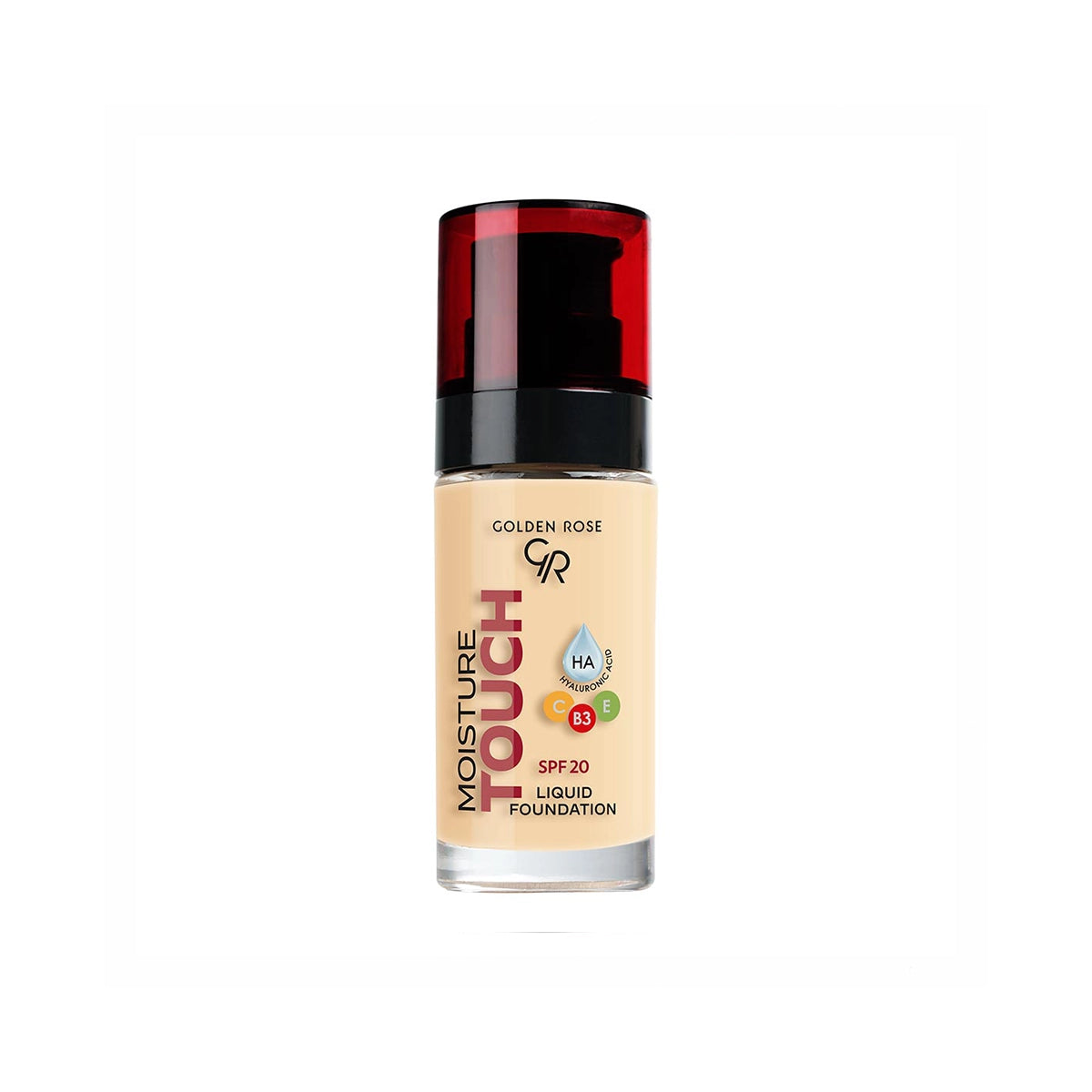 GOLDEN ROSE FOUNDATION MOISTURE TOUCH