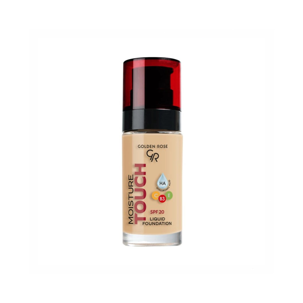 GOLDEN ROSE FOUNDATION MOISTURE TOUCH