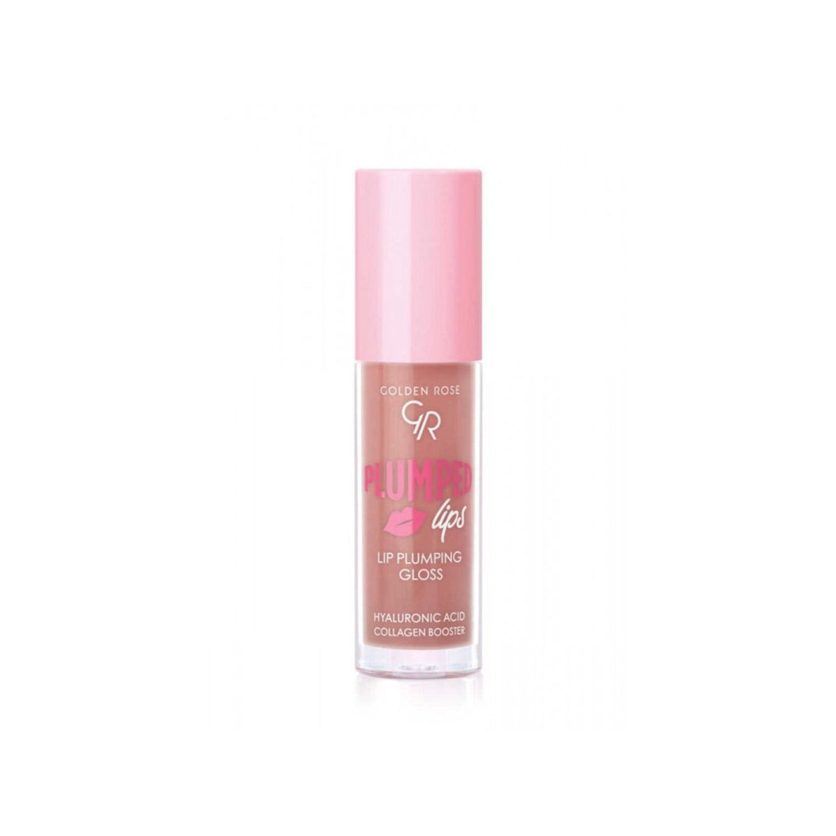 GOLDEN ROSE LIPGLOSS PLUMPED LIPS