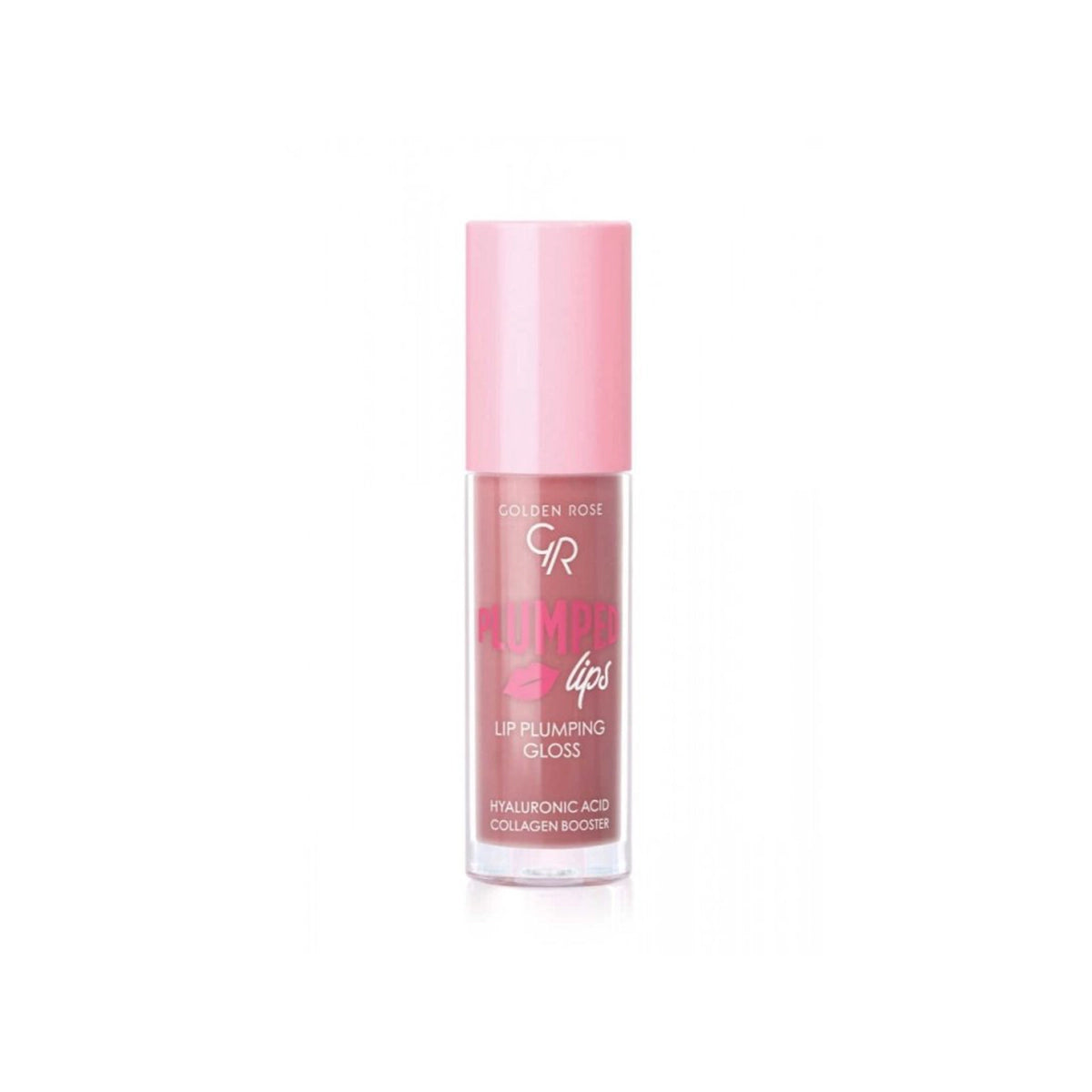 GOLDEN ROSE LIPGLOSS PLUMPED LIPS