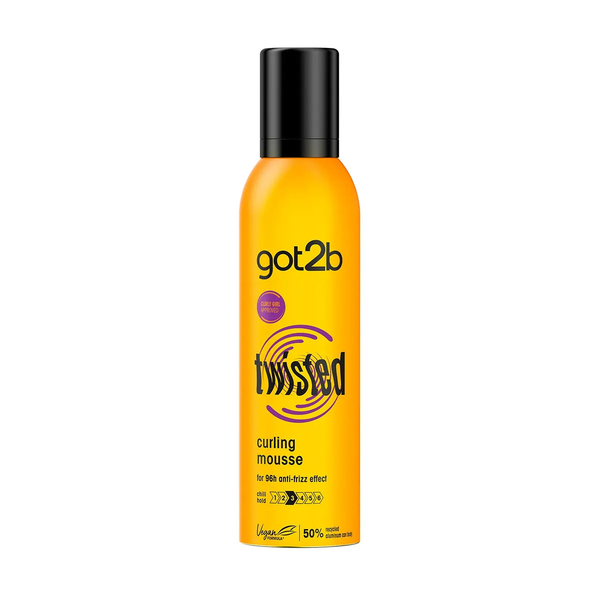 GOT2B HAIR MOUSSE 250ML TWISTED CURLING