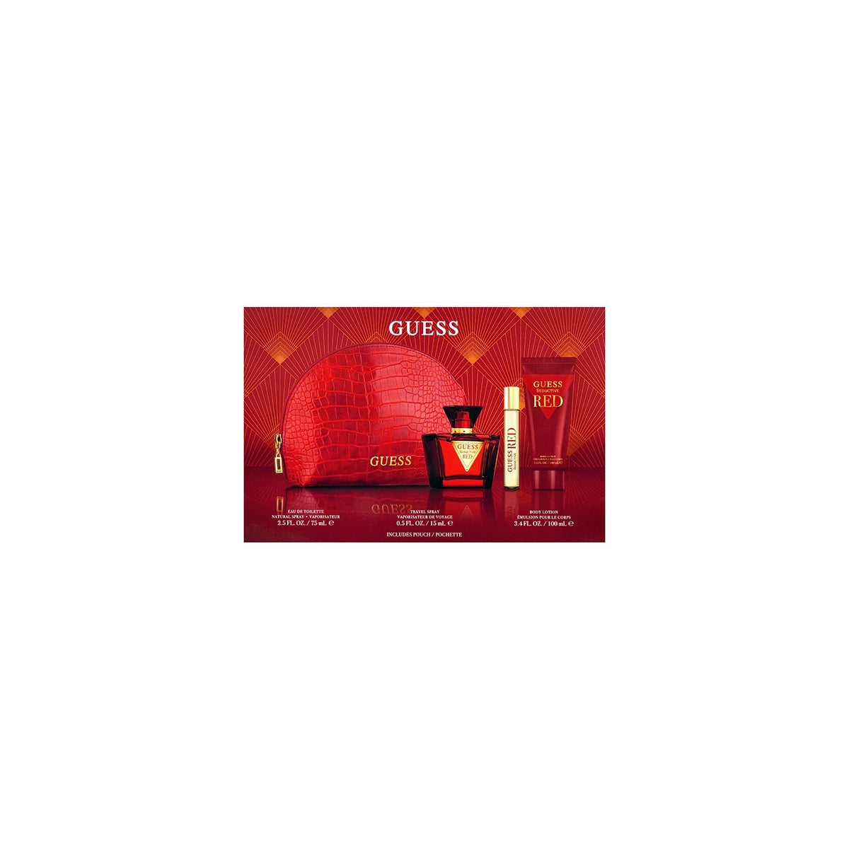GUESS SEDUCTIVE RED GIFT SET