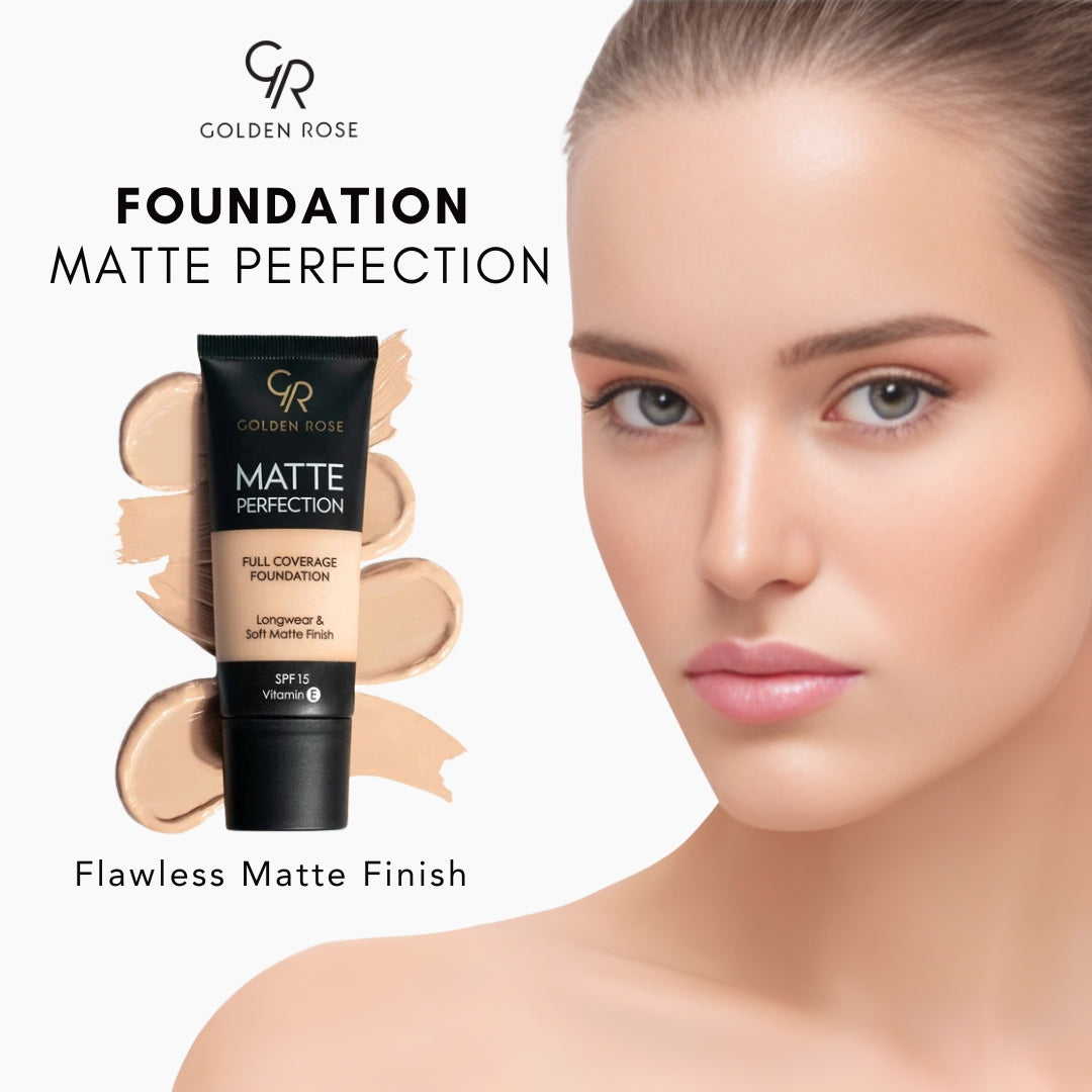 GOLDEN ROSE FOUNDATION MATTE PERFECTION