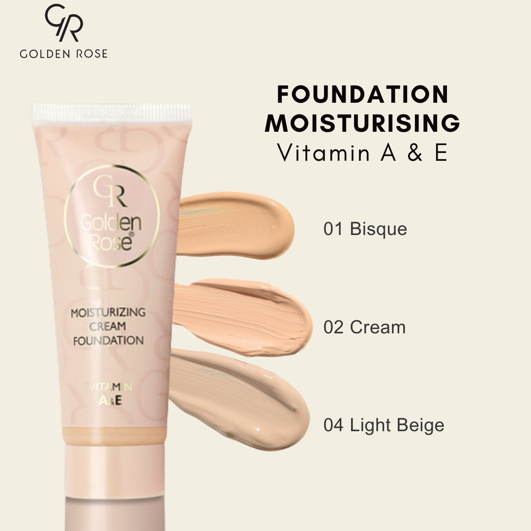 GOLDEN ROSE FOUNDATION MOISTURISING