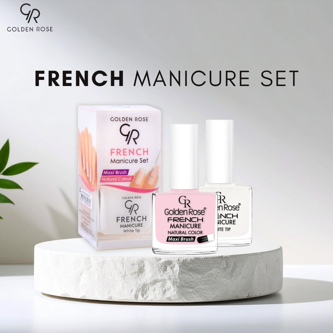 GOLDEN ROSE FRENCH MANICURE SET