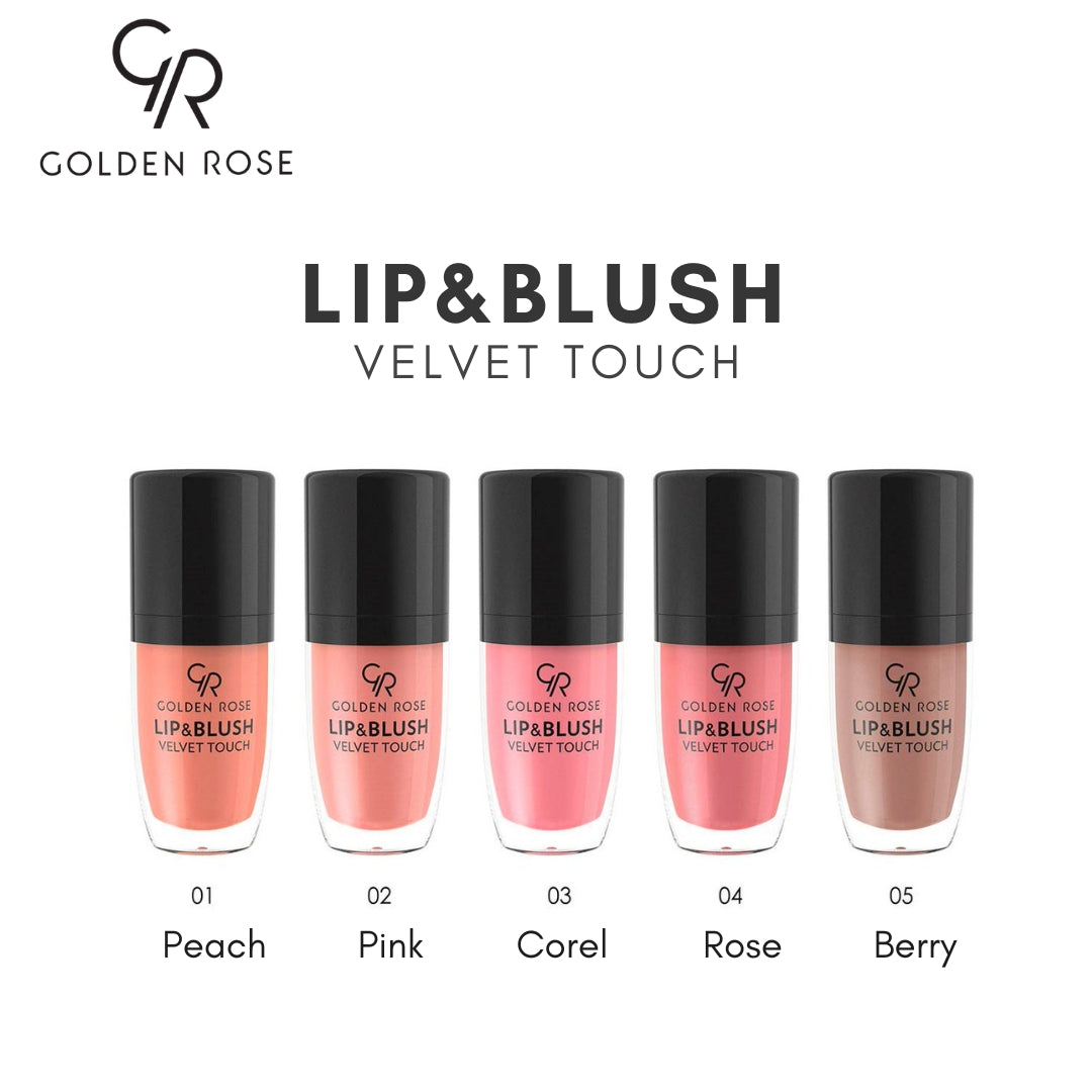 GOLDEN ROSE LIP & BLUSH VELVET TOUCH