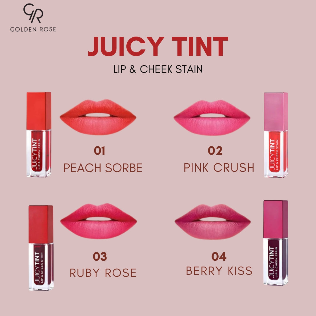 GOLDEN ROSE LIP & CHEEK JUICY TINT