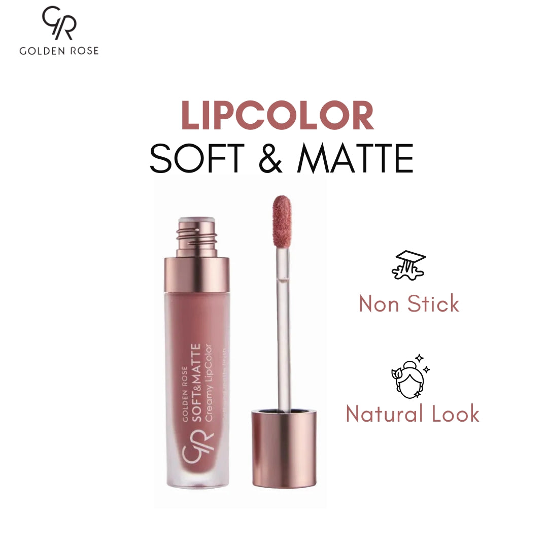 GOLDEN ROSE LIPCOLOR SOFT & MATTE