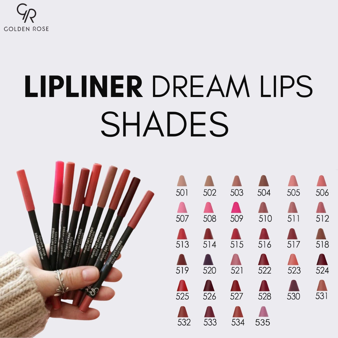 GOLDEN ROSE LIPLINER DREAM LIPS